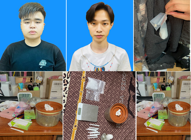 Phá 1 chuyên án và bắt 5 đối tượng liên quan tội phạm về ma túy